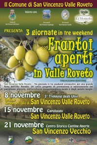 Frantoi aperti in Valle Roveto