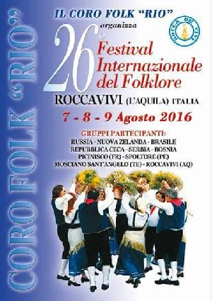 26^ Festival Internazionale del Folklore.