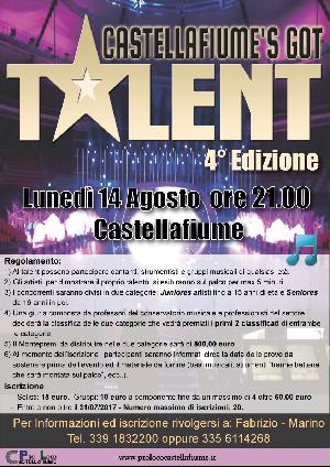 Castellafiume's Got Talent