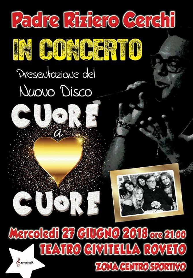 Padre Riziero Cerchi in concerto