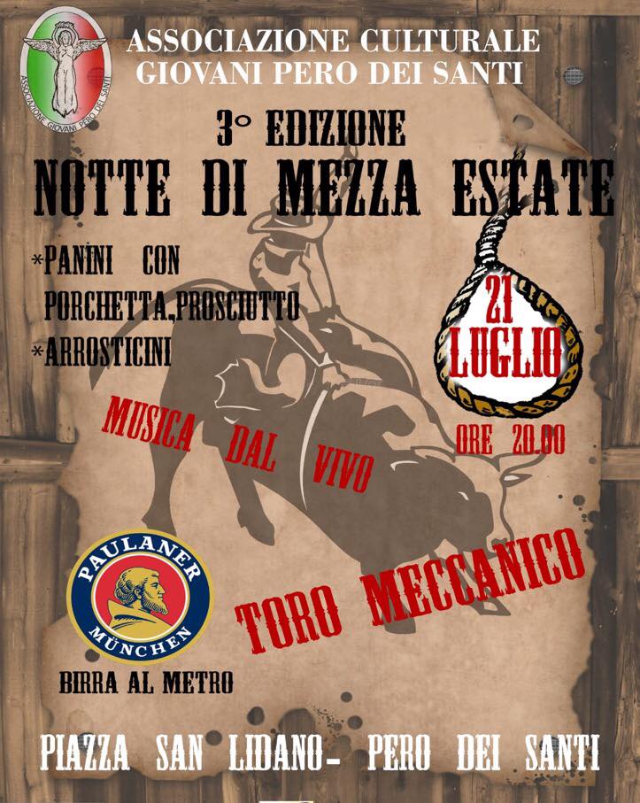 3 edizione notte di mezza estate