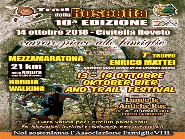 Trail della roscetta decima edizione