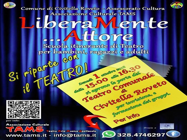 LiberaMente...Attore, scuola di Teatro a Civitella Roveto