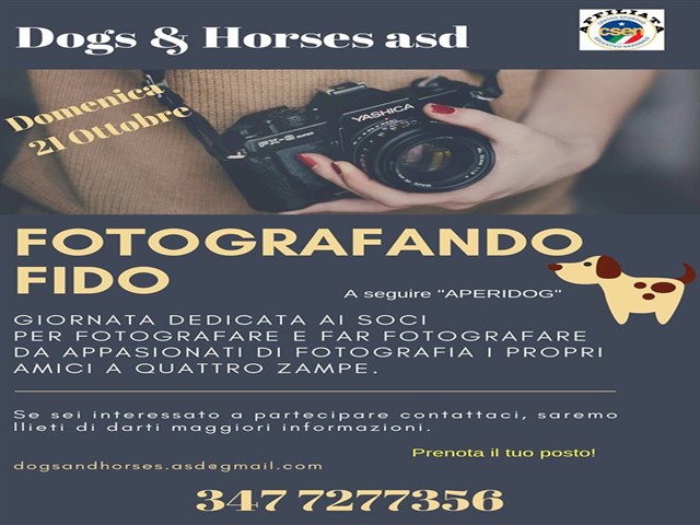 Fotografando Fido