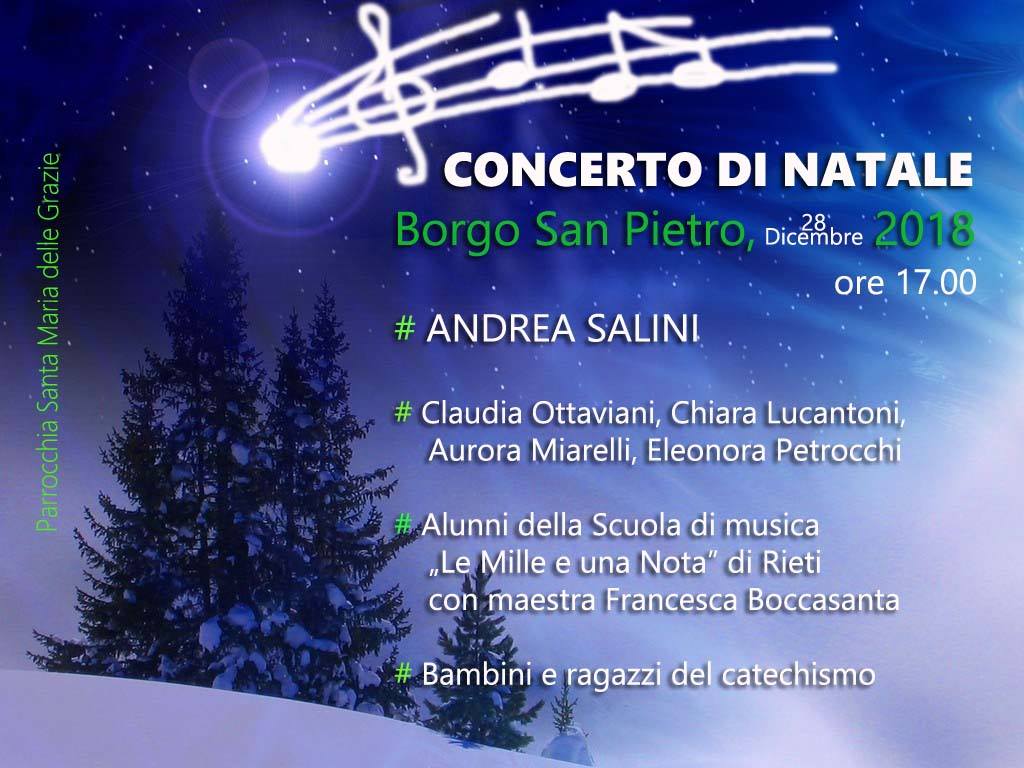 Concerto di Natale a  Borgo San Pietro di Petrella Salto