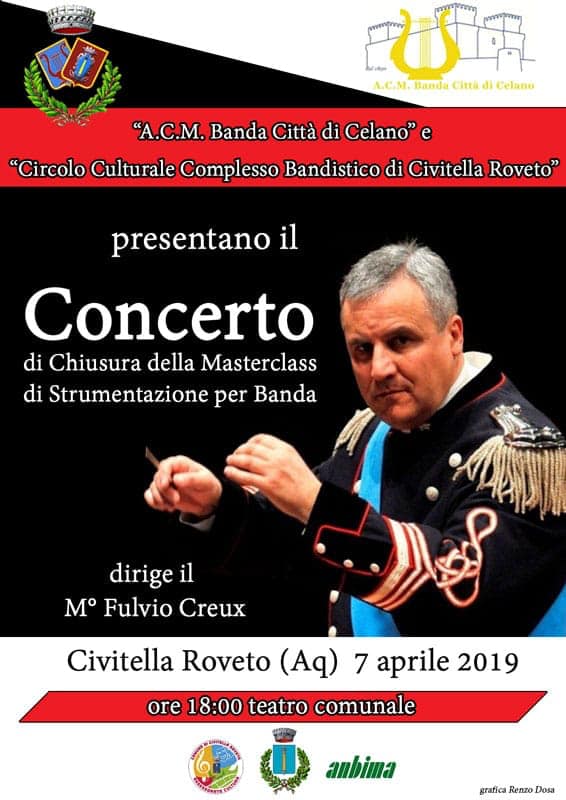 Concerto di chiusura della Masterclass di strumentazione per Banda a Civitella Roveto