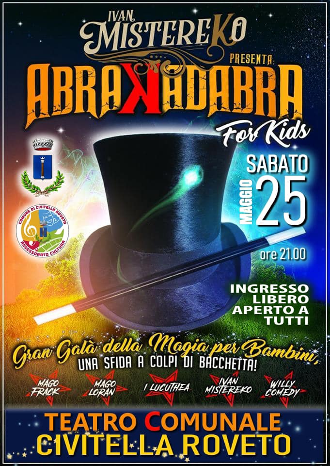 Gran Gala' della Magia per bambini a Civitella Roveto