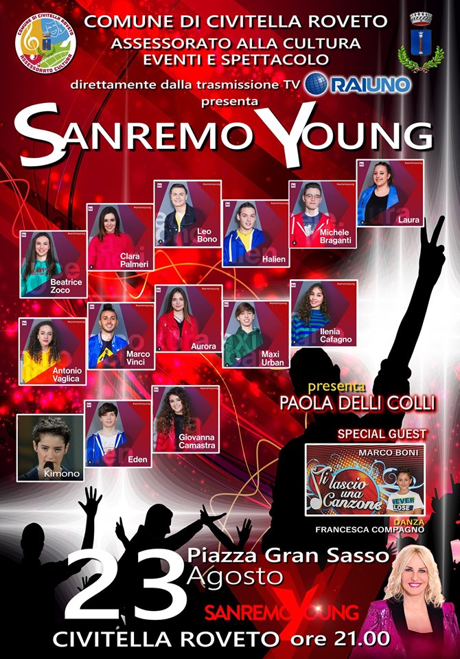 Sanremo Young a Civitella Roveto